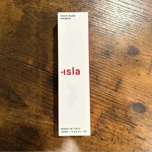 NWT Isla Beauty Face Base Priming Moisturizer Rose Water Italy Full Size In Box - Picture 1 of 6